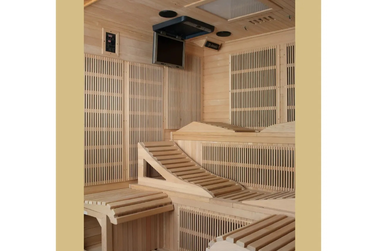Dynamic "Monaco Elite " 6-Person Ultra Low EMF Far Infrared Sauna