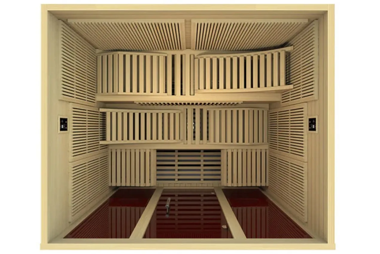 Dynamic "Monaco Elite " 6-Person Ultra Low EMF Far Infrared Sauna