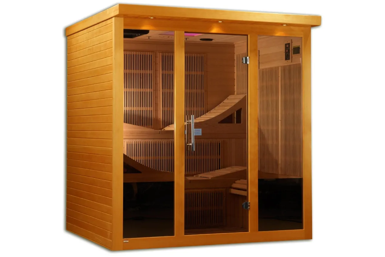 Dynamic "Monaco Elite " 6-Person Ultra Low EMF Far Infrared Sauna