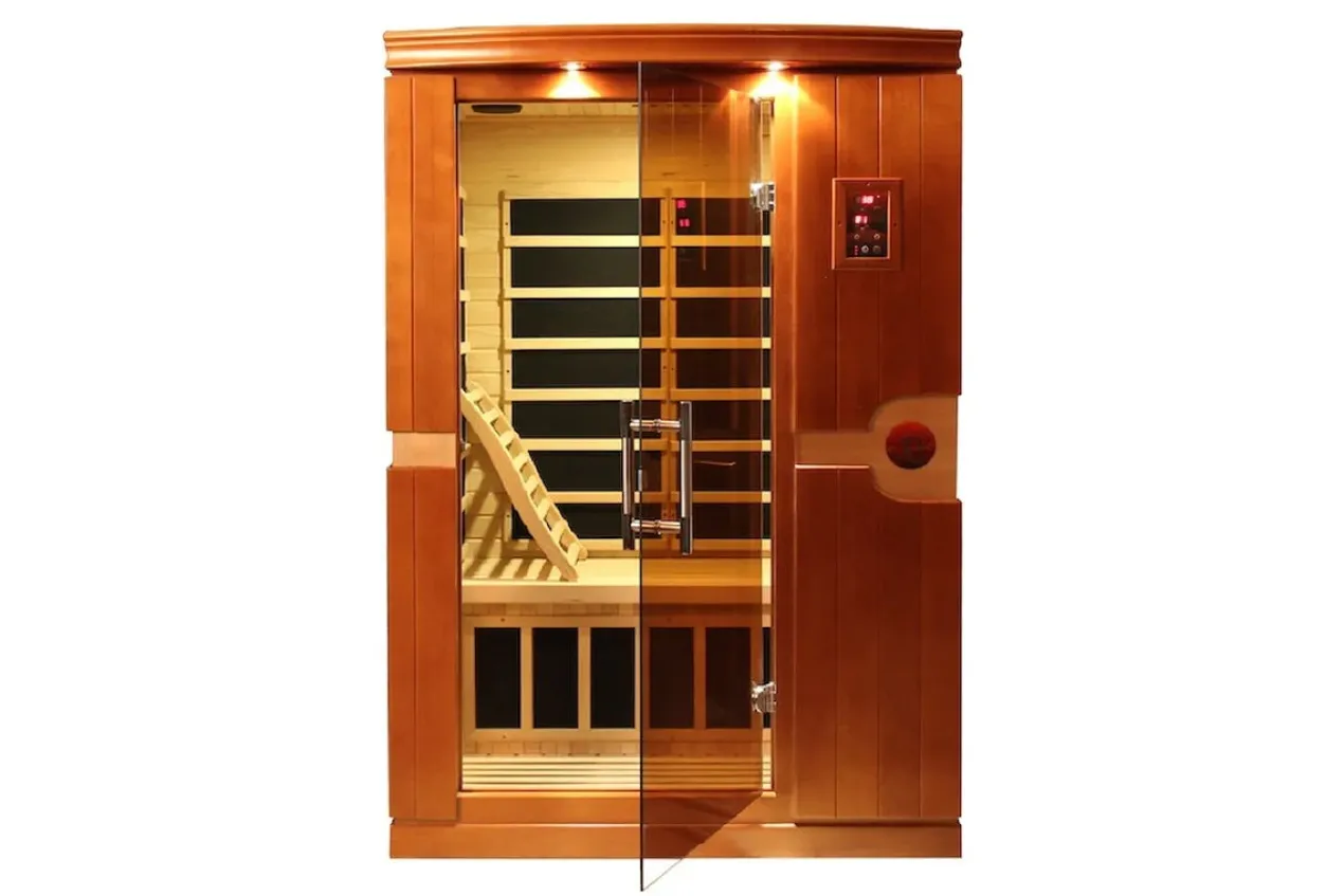 Dynamic "Venice" 2 Person Low EMF Infrared Sauna (Canadian Hemlock) (🧨JULY 4th SALE)