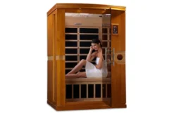 Dynamic "Venice" 2 Person Low EMF Infrared Sauna (Canadian Hemlock) (🧨JULY 4th SALE)