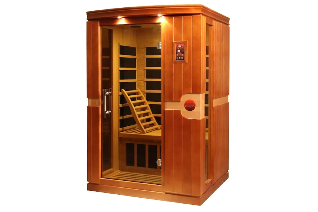 Dynamic "Venice" 2 Person Low EMF Infrared Sauna (Canadian Hemlock) (🧨JULY 4th SALE)