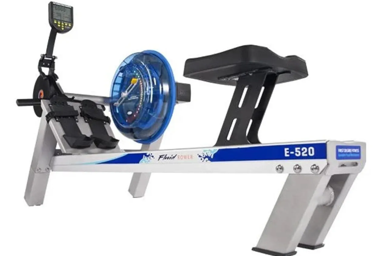 FluidRower E520 Evolution Commercial Fluid Rower Indoor Rower