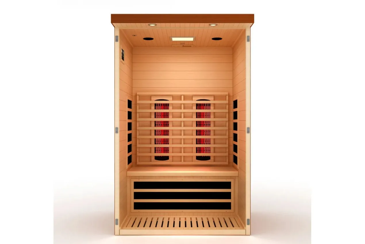 Golden Design "Llumeneres" 2 Person Full Spectrum Nero Zero EMF FAR IR Sauna (2026 Edition)