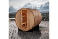 Golden Designs "Arosa" 4 Person Barrel Traditional Sauna