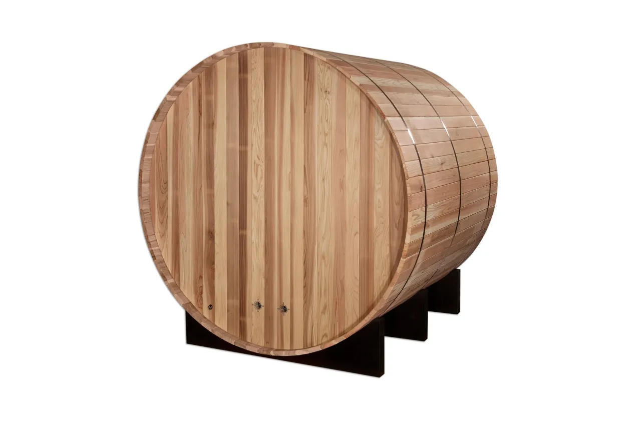 Golden Designs "Arosa" 4 Person Barrel Traditional Sauna