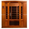 Golden Designs "Bergamo" 4-Person Low / Ultra Low EMF FAR Infrared Sauna (🧨JULY 4th SALE)