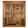 Golden Designs "Copenhagen" 3 Person Outdoor/Indoor Traditional Sauna