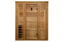 Golden Designs "Engelberg" 6-Person Traditional Steam Sauna (w/ Pacific Clear Cedar)