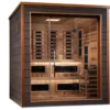 Golden Designs "Karlstad" 6-Person Outdoor/Indoor Hybrid Full Spectrum Sauna
