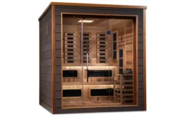 Golden Designs "Karlstad" 6-Person Outdoor/Indoor Hybrid Full Spectrum Sauna