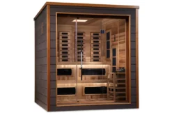 Golden Designs "Karlstad" 6-Person Outdoor/Indoor Hybrid Full Spectrum Sauna