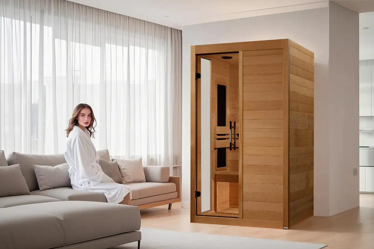Golden Designs "Lucca" 2 Person Low EMF FAR IR Sauna (2026 Edition)