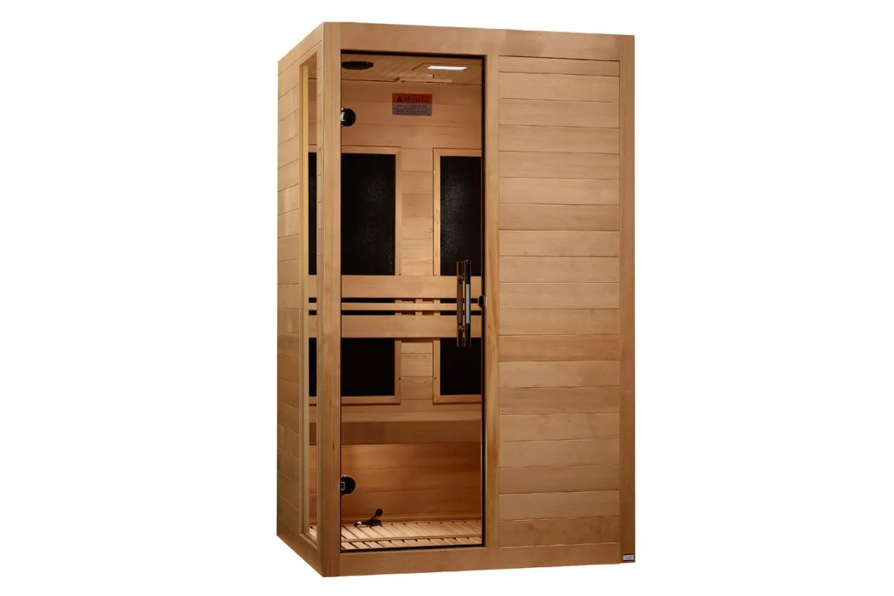 Golden Designs "Lucca" 2 Person Low EMF FAR IR Sauna (2026 Edition)