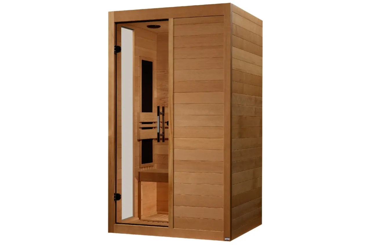 Golden Designs "Lucca" 2 Person Low EMF FAR IR Sauna (2026 Edition)