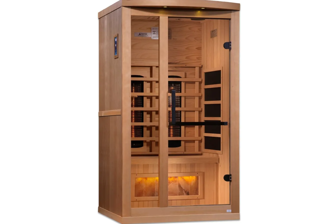 Golden Designs NEW 2026 "Reserve Edition" 3-Person Full Spectrum (w/ Himalayan Salt Bar)