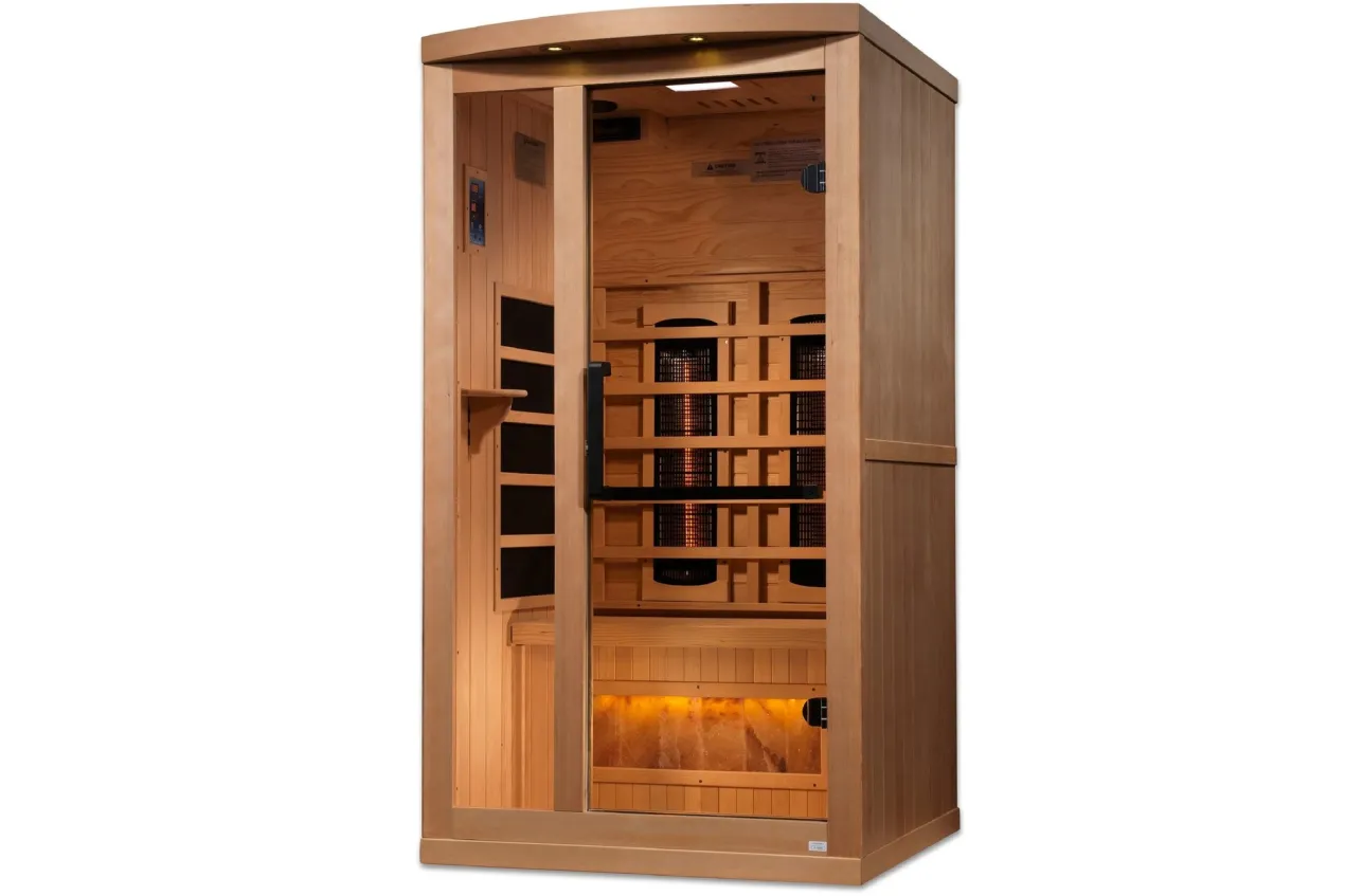 Golden Designs NEW 2026 "Reserve Edition" 3-Person Full Spectrum (w/ Himalayan Salt Bar)