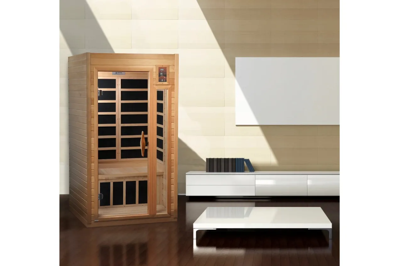 Golden Designs 1-2 Person Low EMF Far Infrared Sauna