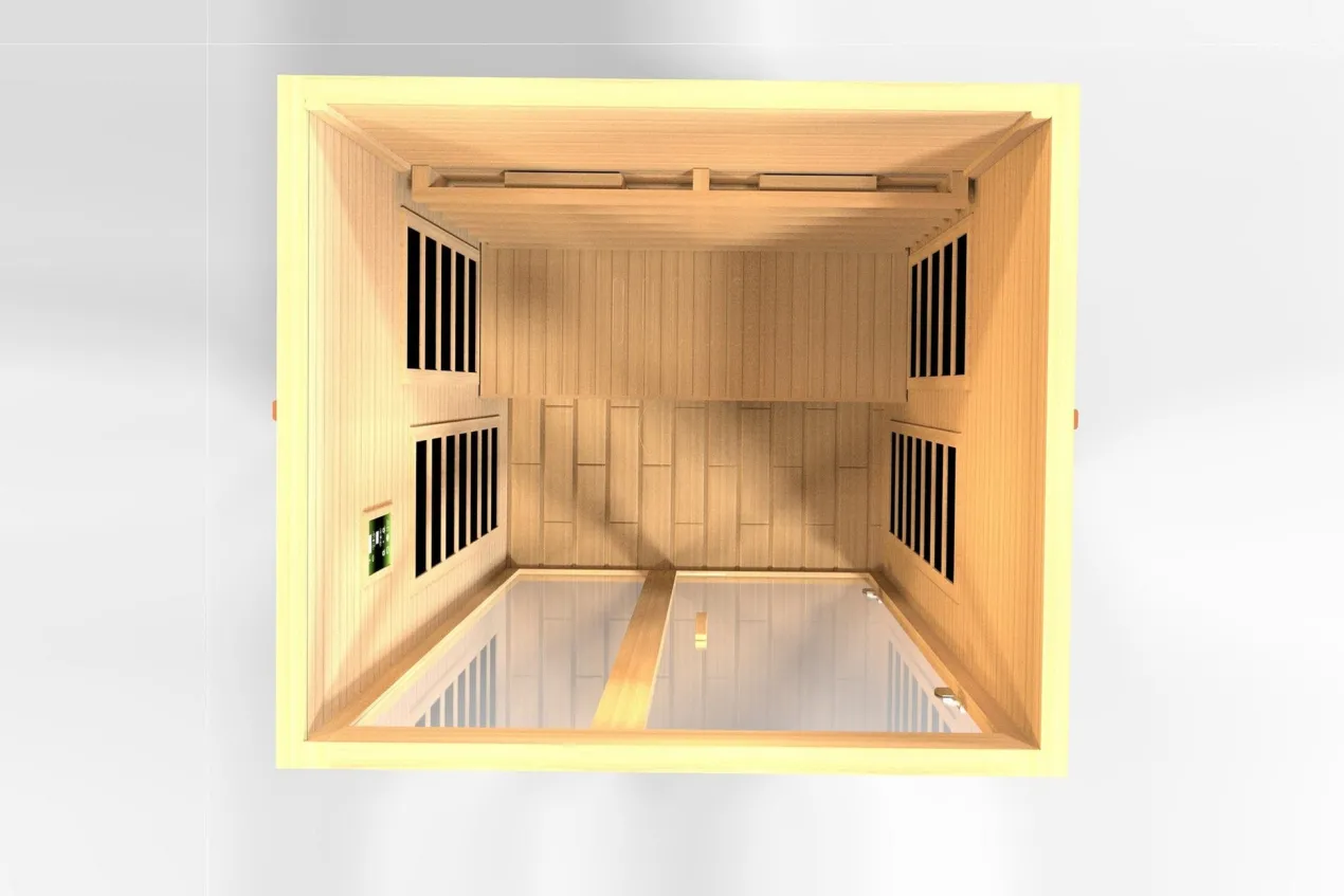 Golden Designs "Serena" 2-Person FAR IR Sauna (2026 Edition) (🧨JULY 4th SALE)