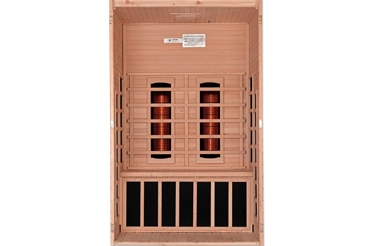 Golden Designs "Serena" 2-Person FAR IR Sauna (2026 Edition) (🧨JULY 4th SALE)
