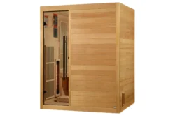 Golden Designs "Soria" 3-Person Full Spectrum Hybrid Indoor Sauna