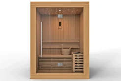 Golden Designs "Sundsvall" 2-Person Indoor/Outdoor Traditional Sauna