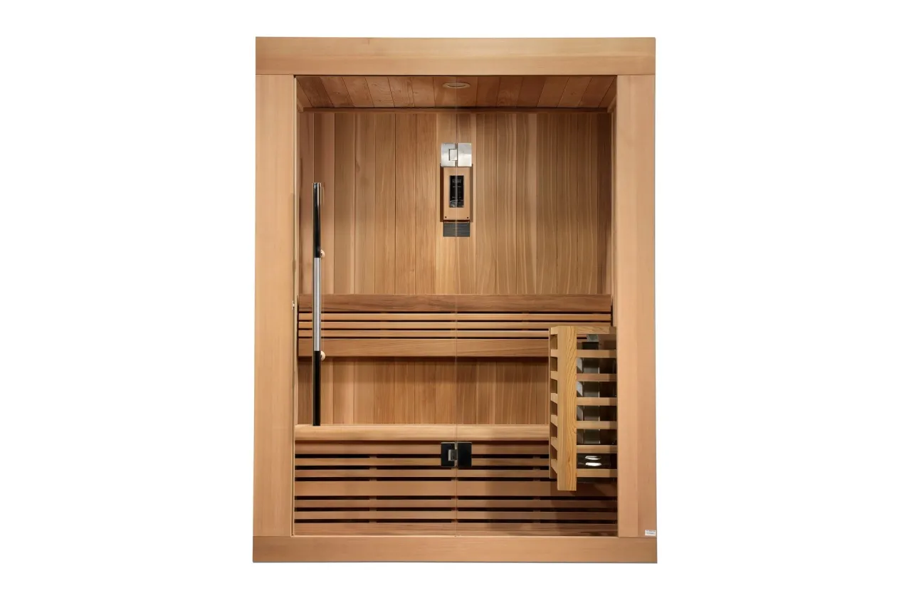 Golden Designs "Sundsvall" 2-Person Indoor/Outdoor Traditional Sauna