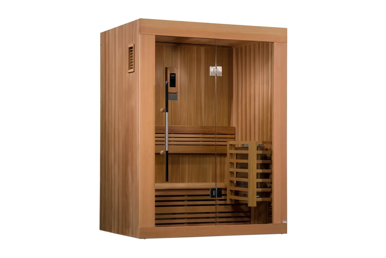 Golden Designs "Sundsvall" 2-Person Indoor/Outdoor Traditional Sauna