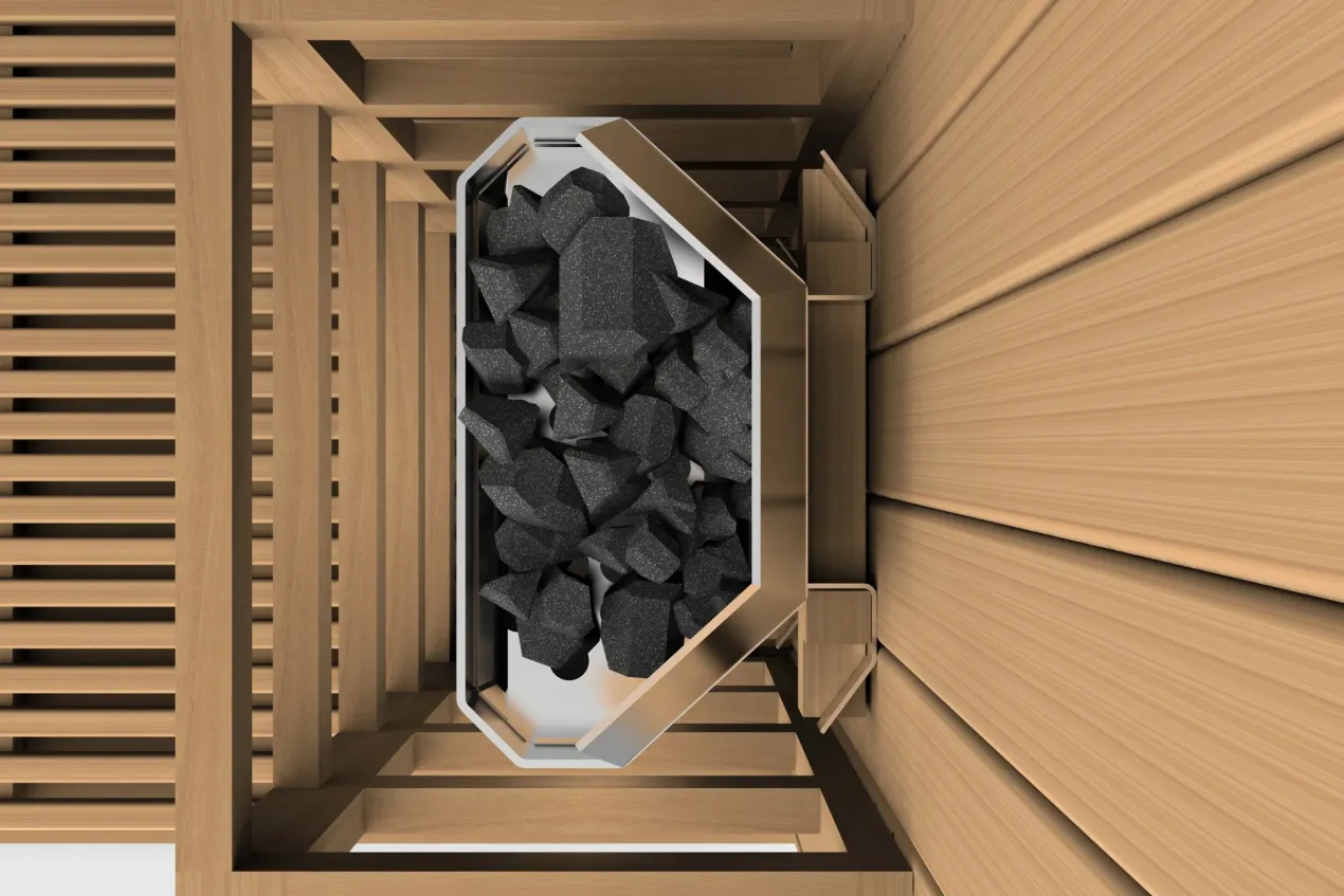 Golden Designs "Sundsvall" 2-Person Indoor/Outdoor Traditional Sauna