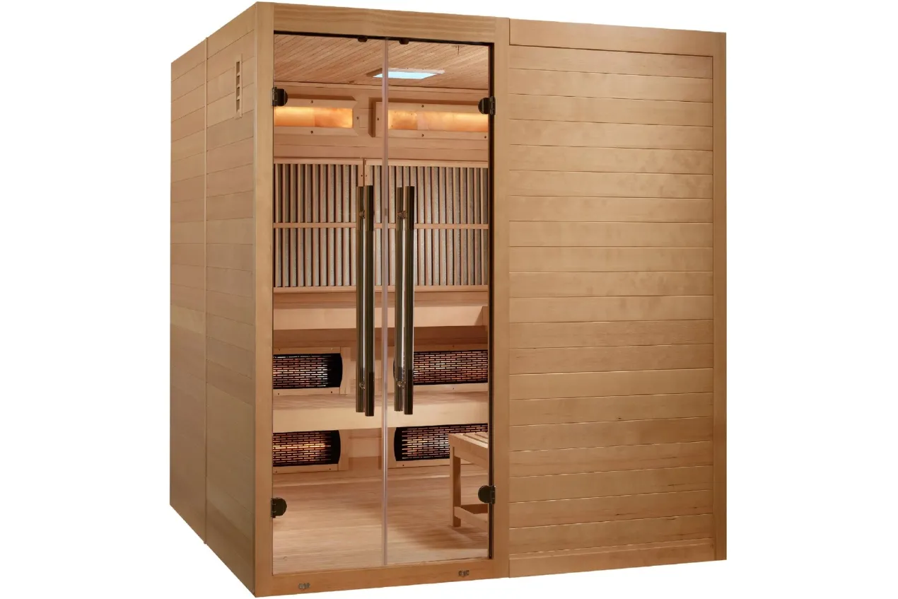Golden Designs "Toledo" 6-Person Full Spectrum Hybrid Sauna