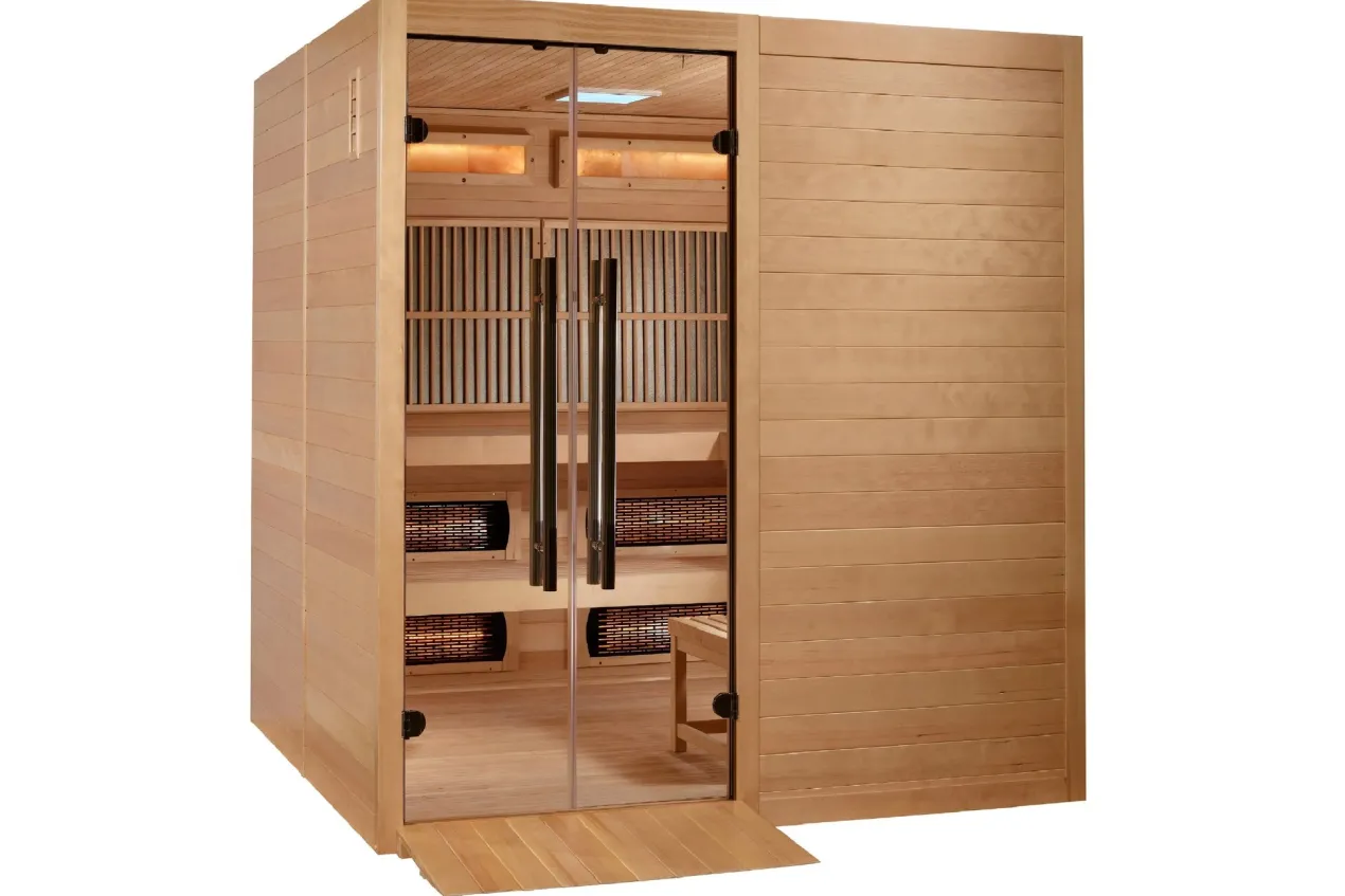 Golden Designs "Toledo" 6-Person Full Spectrum Hybrid Sauna