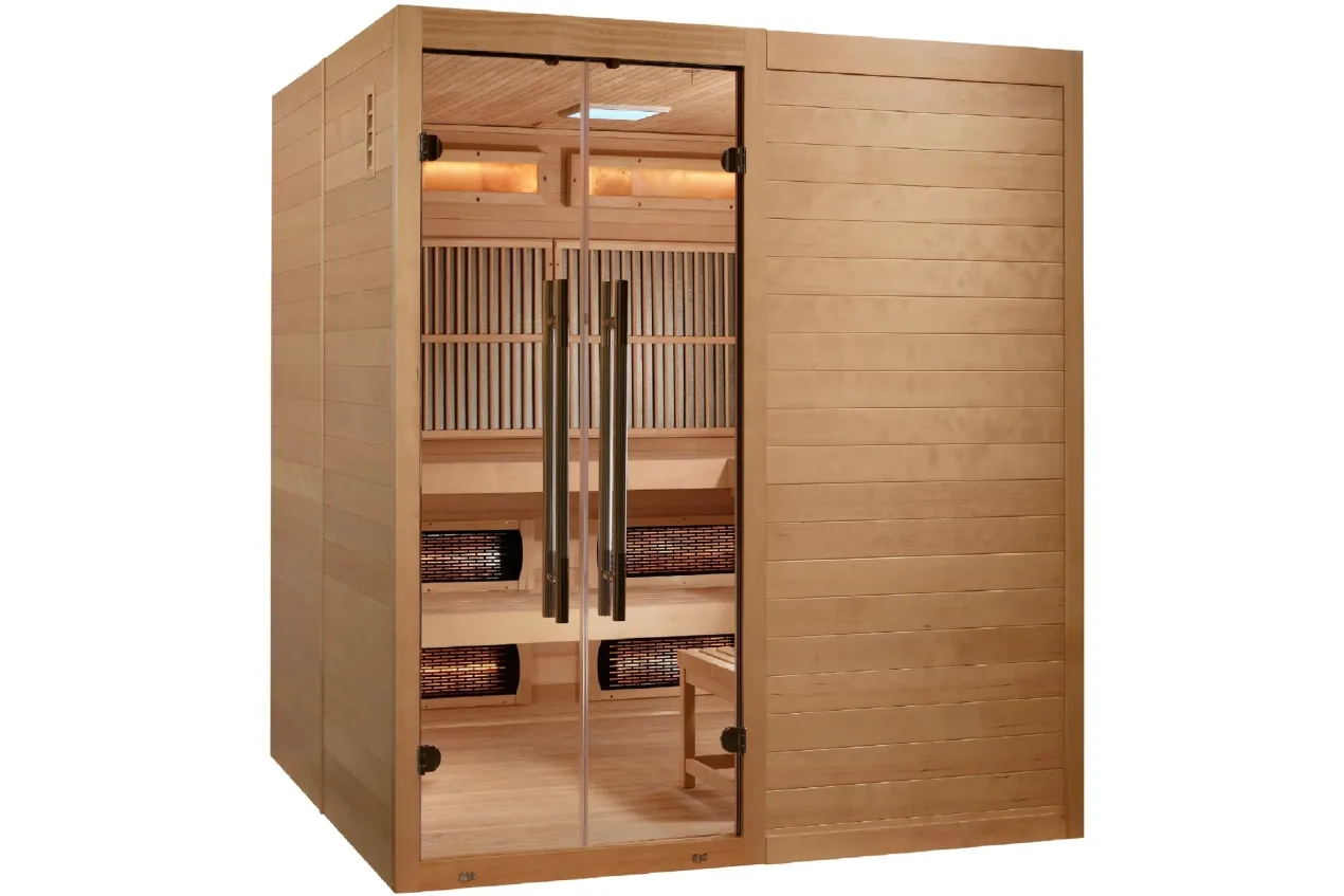 Golden Designs "Toledo" 6-Person Full Spectrum Hybrid Sauna