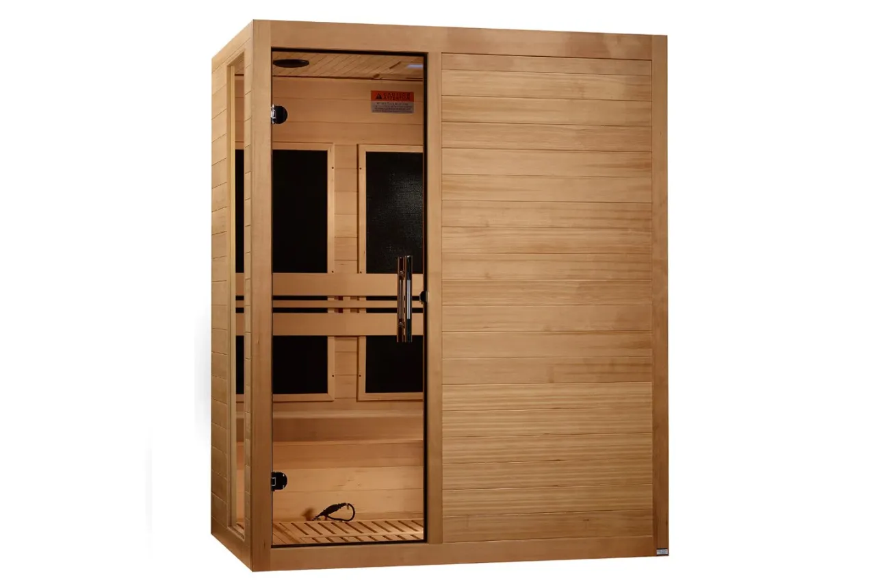 Golden Designs "Toscana" 3 Person Low EMF FAR IR Sauna (2026 Edition)