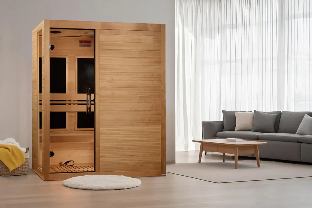 Golden Designs "Toscana" 3 Person Low EMF FAR IR Sauna (2026 Edition)