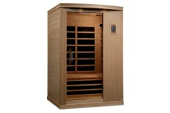 Golden Designs "Venice Elite" 2-Person Ultra Low EMF FAR Infrared Sauna