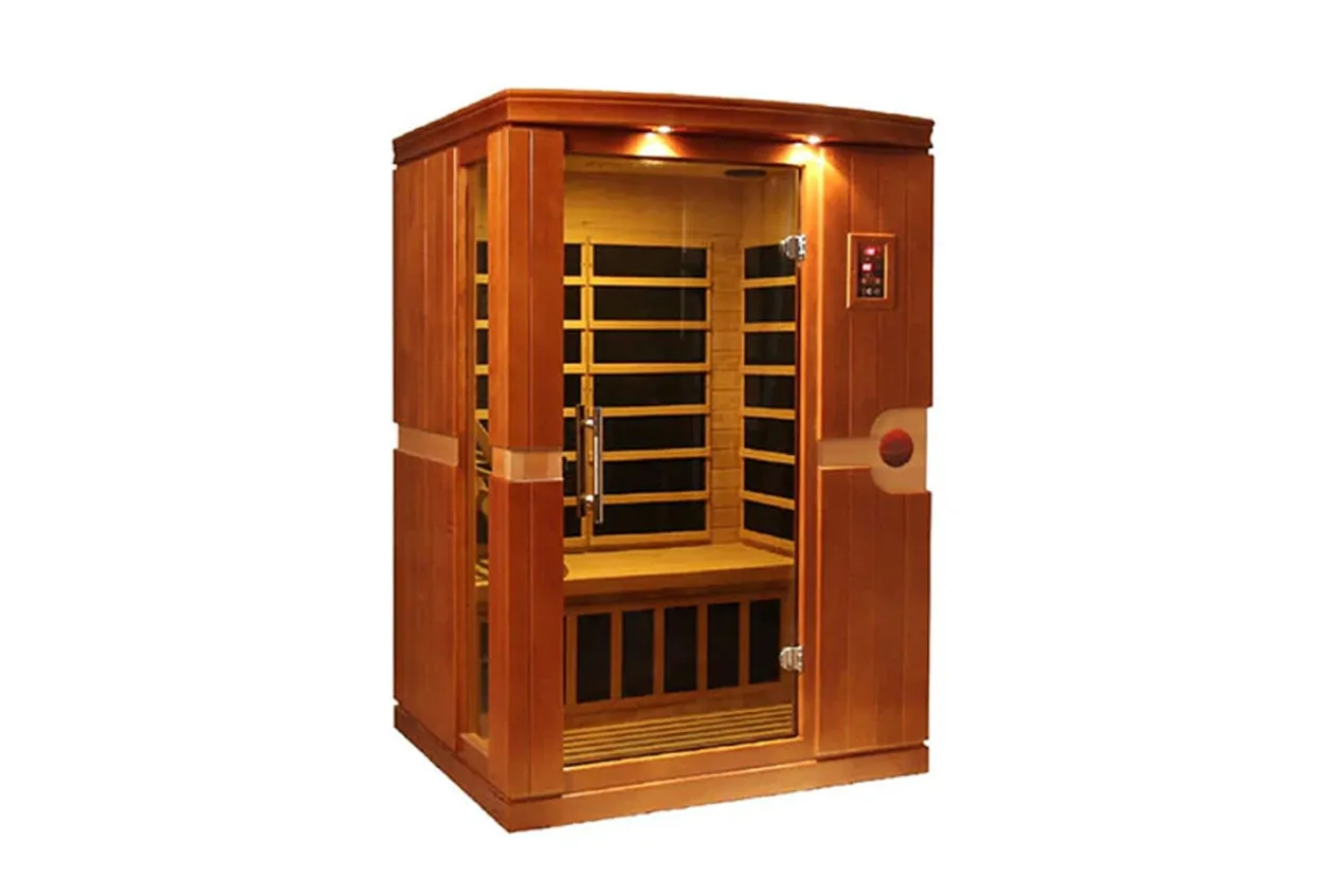 Golden Designs "Venice Elite" 2-Person Ultra Low EMF FAR Infrared Sauna