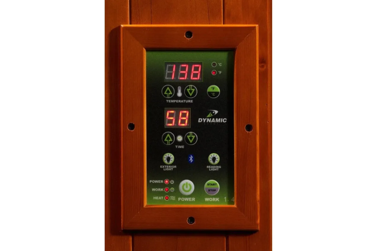 Golden Designs "Vila Elite" 3-Person Ultra Low EMF FAR Infrared Sauna