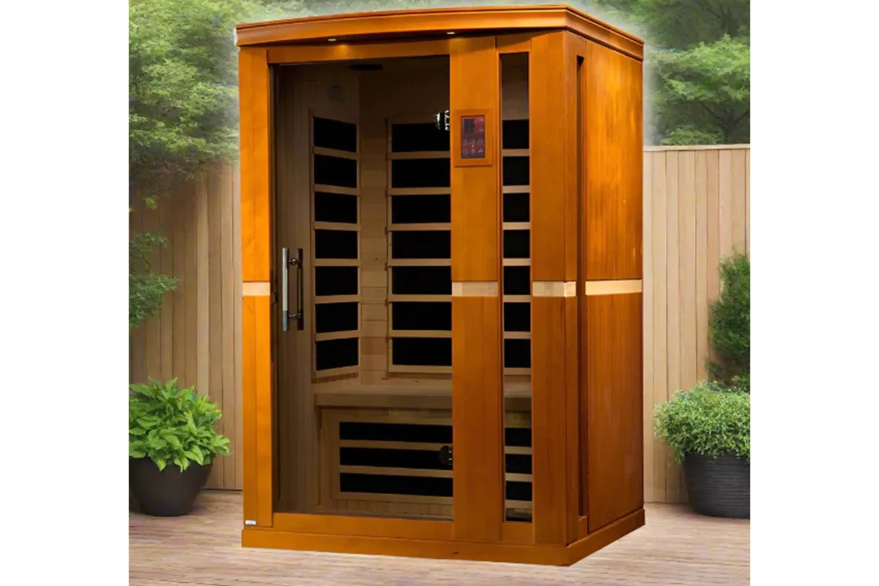 Golden Designs "Vittoria" 2 Person Low EMF FAR Infrared Sauna