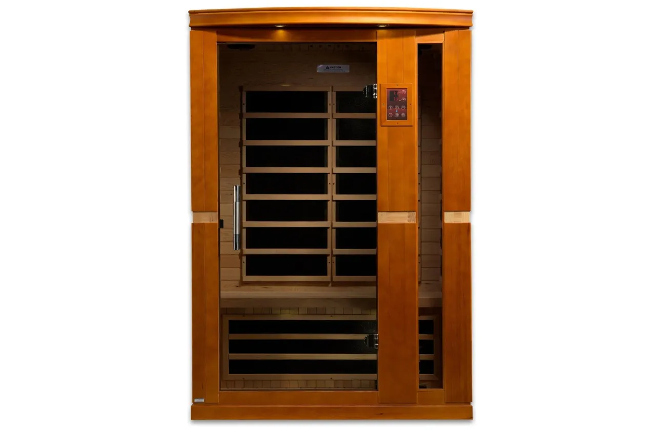 Golden Designs "Vittoria" 2 Person Low EMF FAR Infrared Sauna