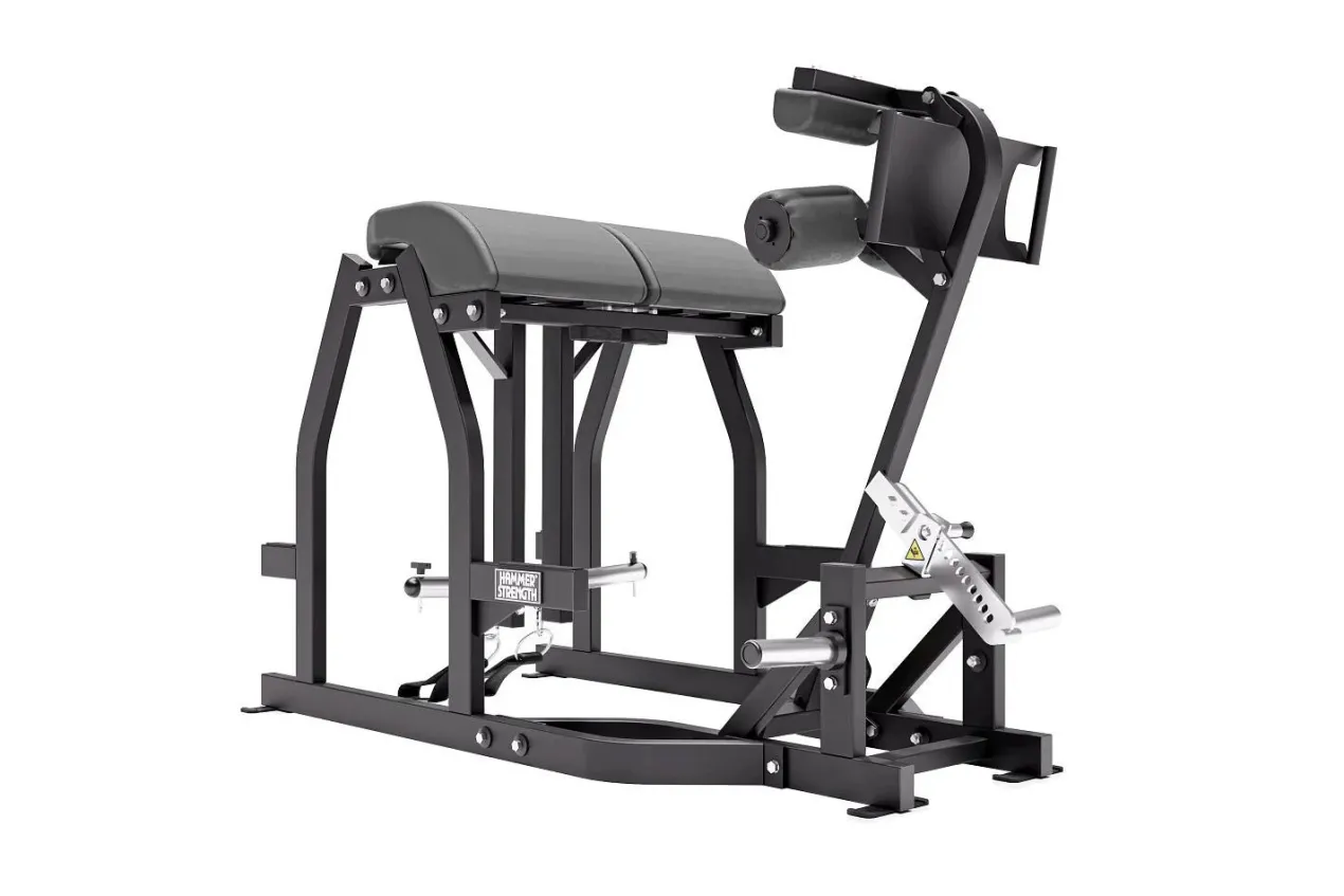 Hammer Strength Glute-Ham Reverse Hyper Combo Bench Machine
