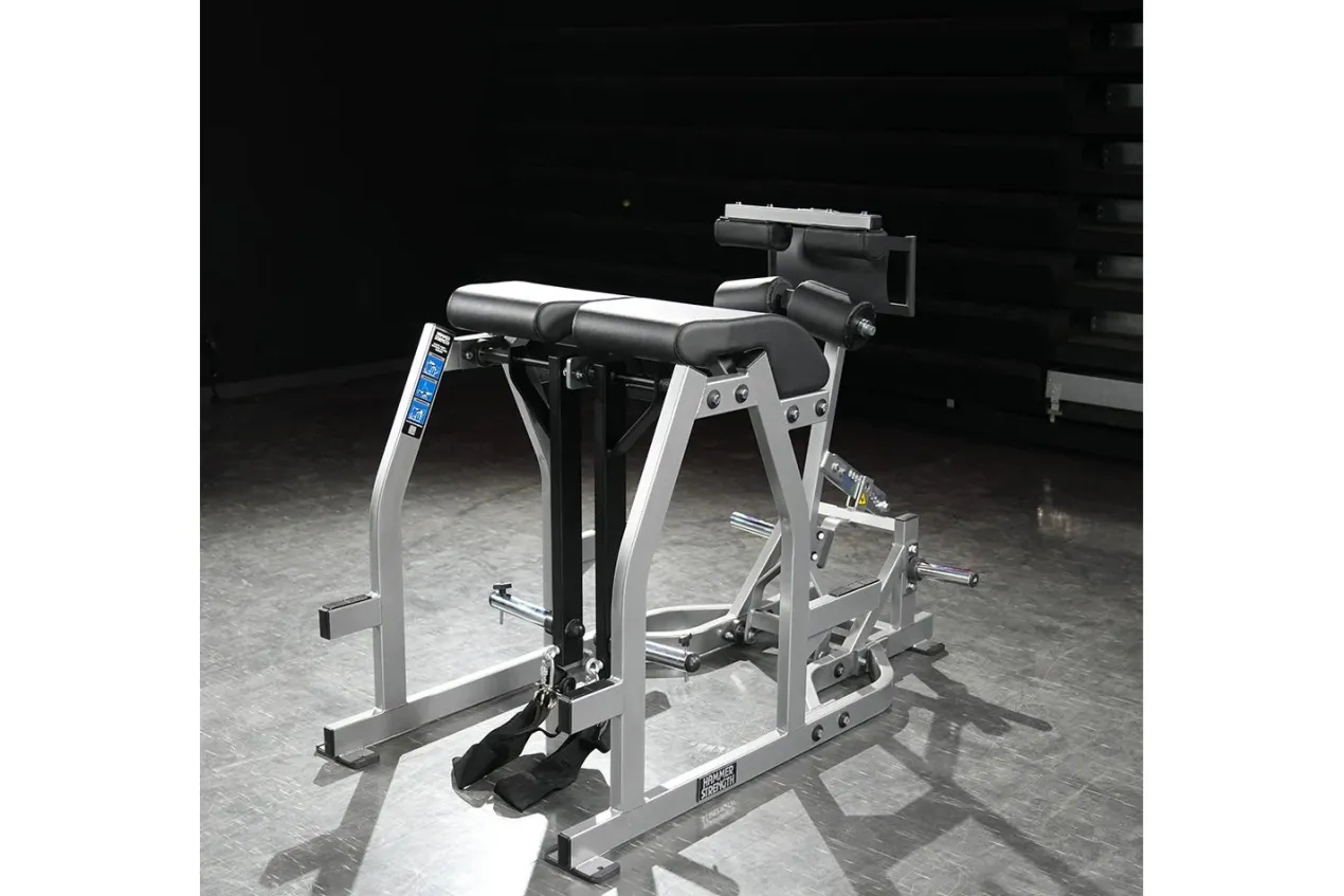 Hammer Strength Glute-Ham Reverse Hyper Combo Bench Machine
