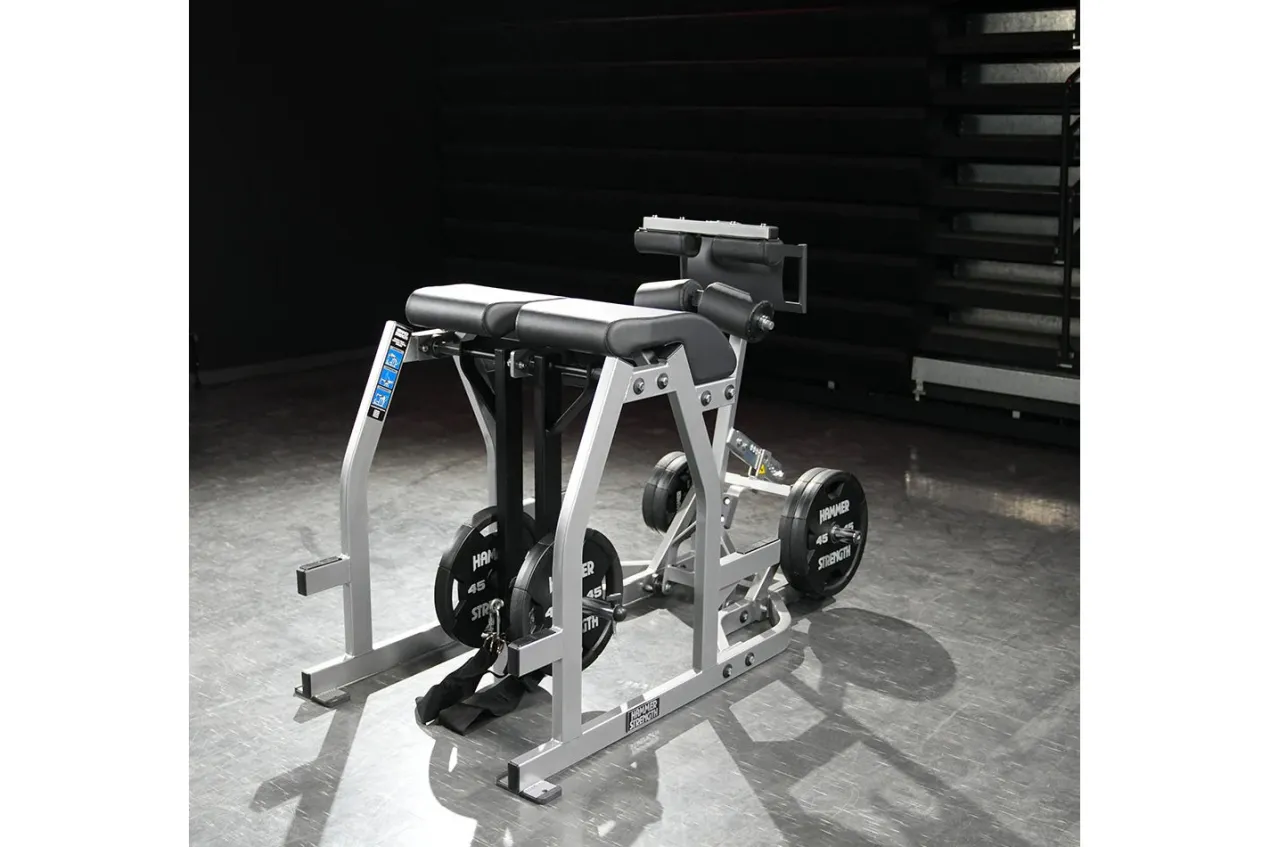 Hammer Strength Glute-Ham Reverse Hyper Combo Bench Machine