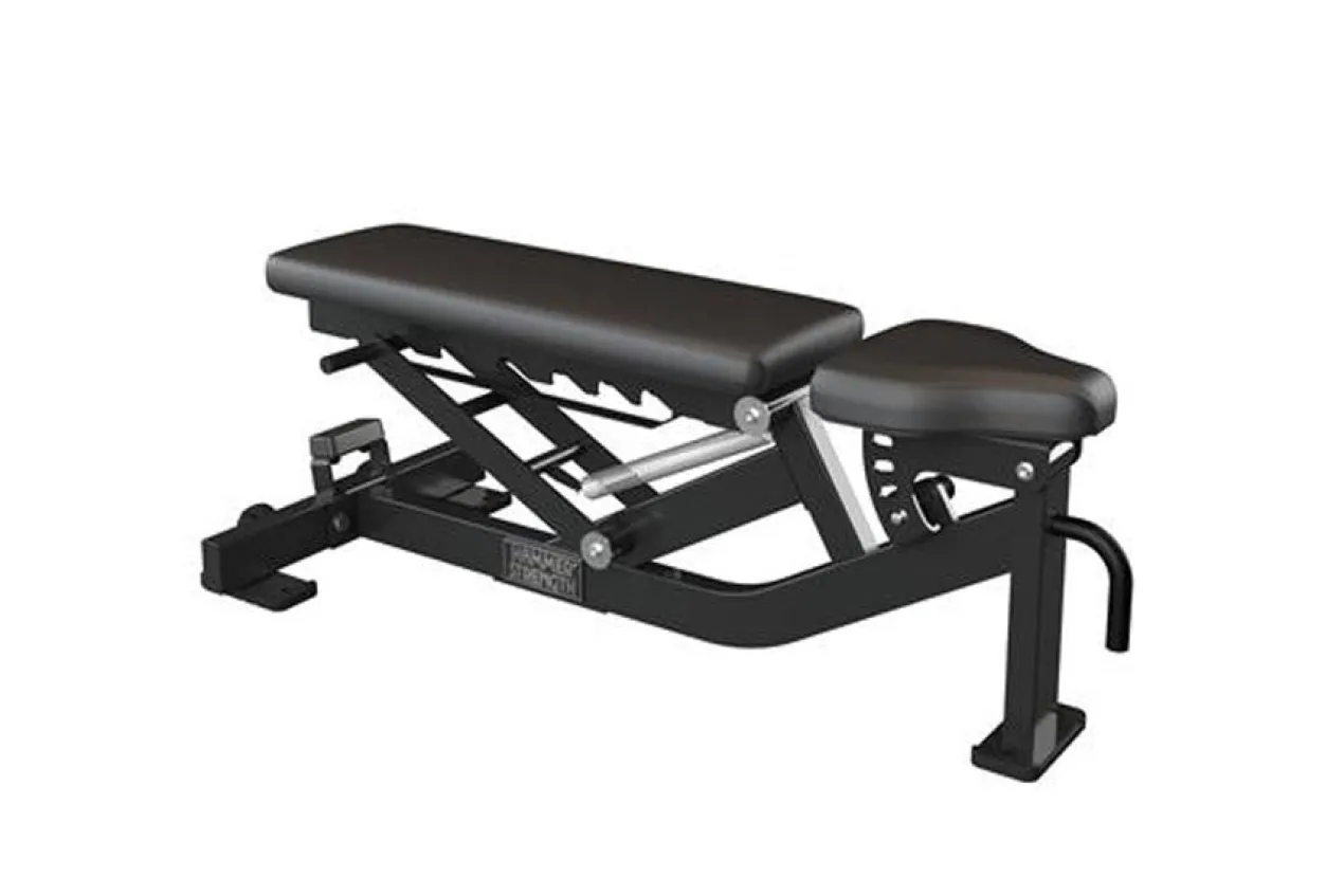 Hammer Strength Home Multi-Adjustable Weight Bench