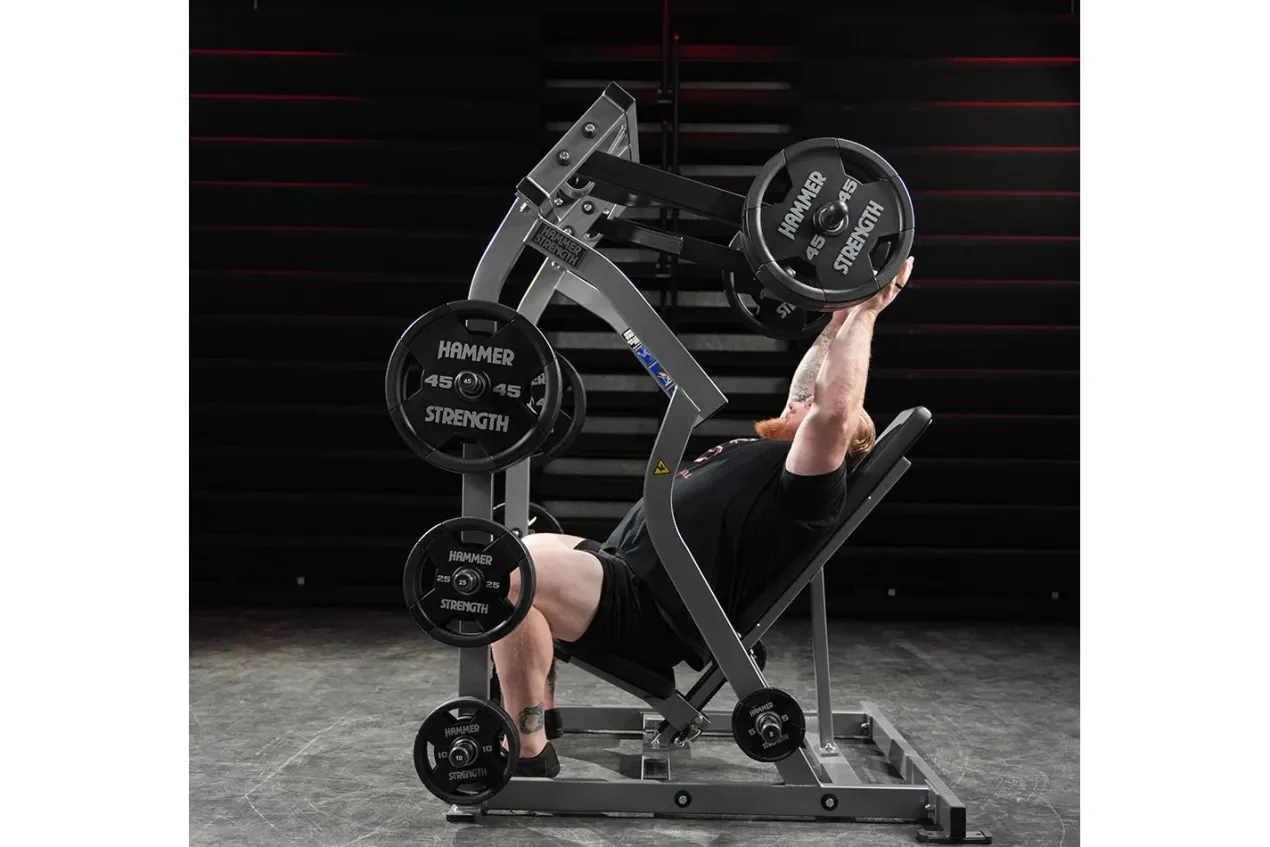 Hammer Strength Plate-Loaded Iso-Lateral Shoulder Press