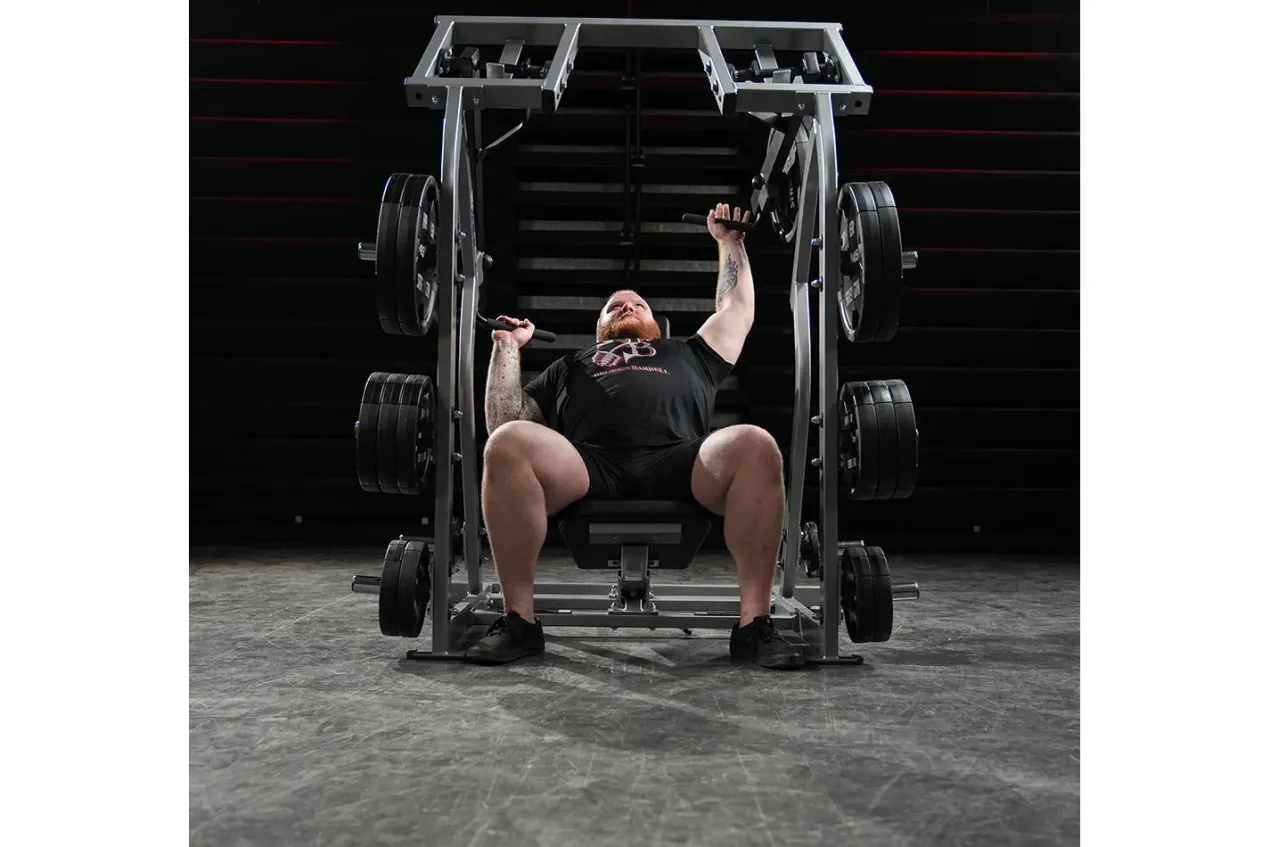 Hammer Strength Plate-Loaded Iso-Lateral Shoulder Press