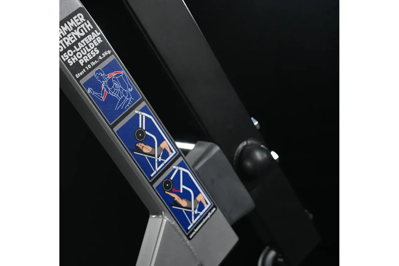 Hammer Strength Plate-Loaded Iso-Lateral Shoulder Press