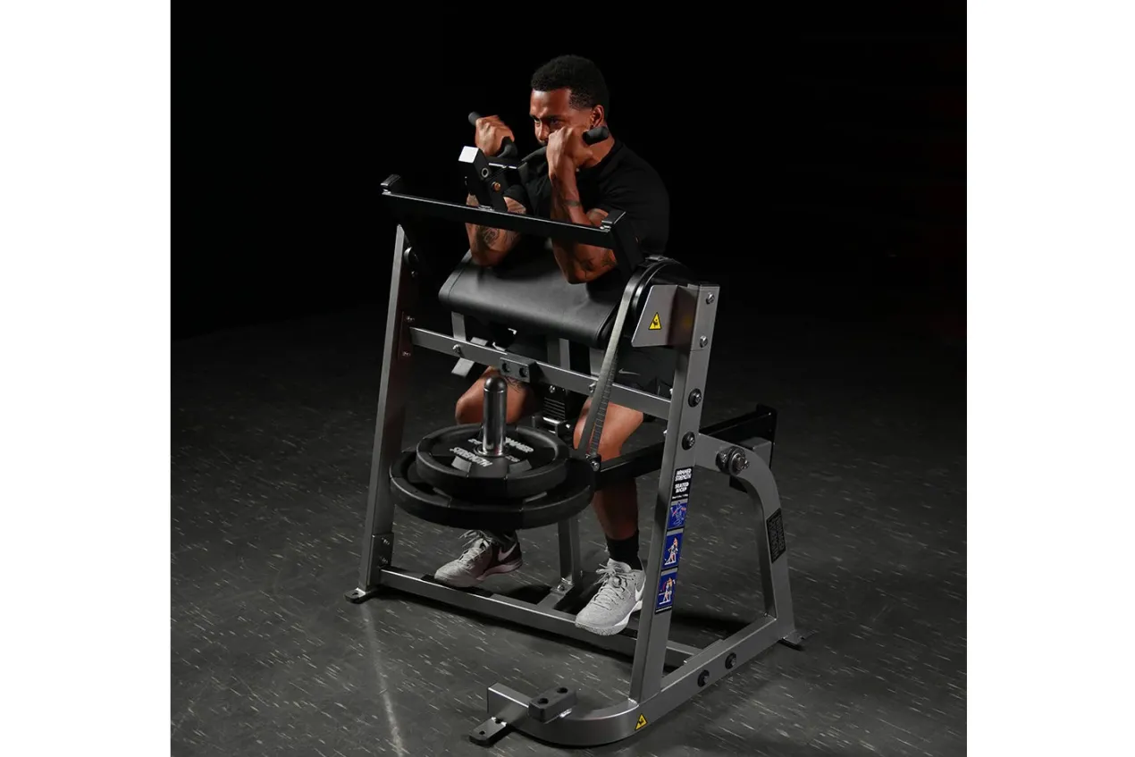 Hammer Strength Plate-Loaded Seated Biceps Machine