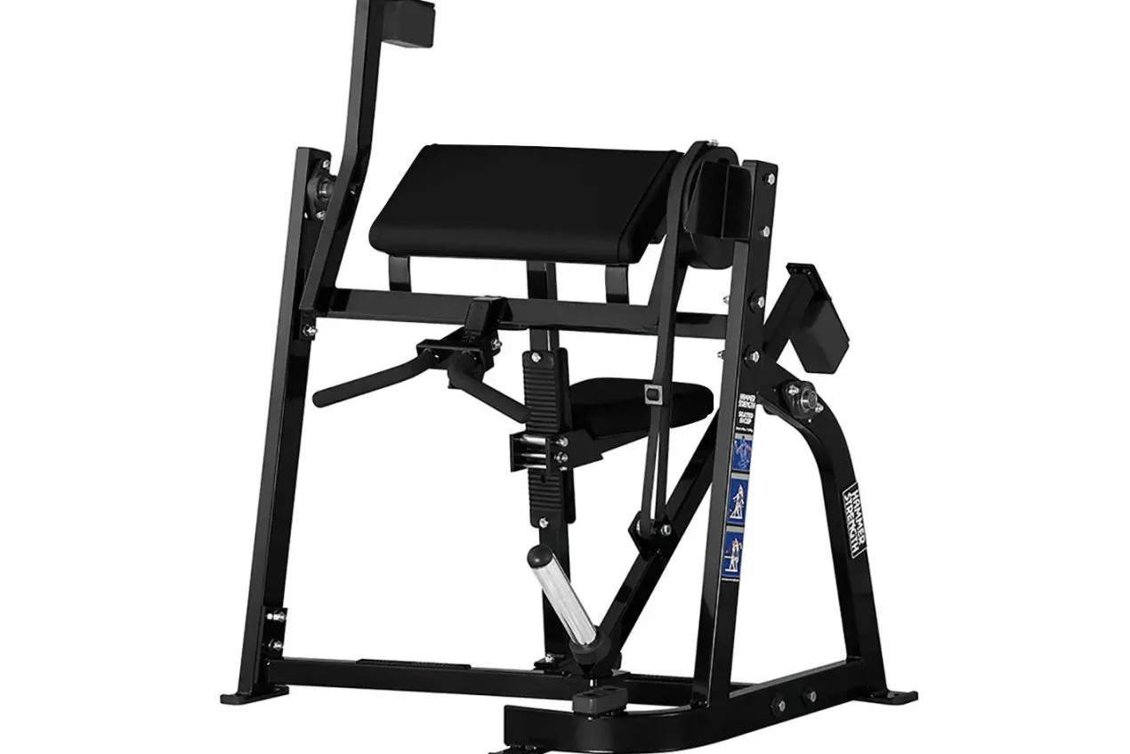 Hammer Strength Plate-Loaded Seated Biceps Machine