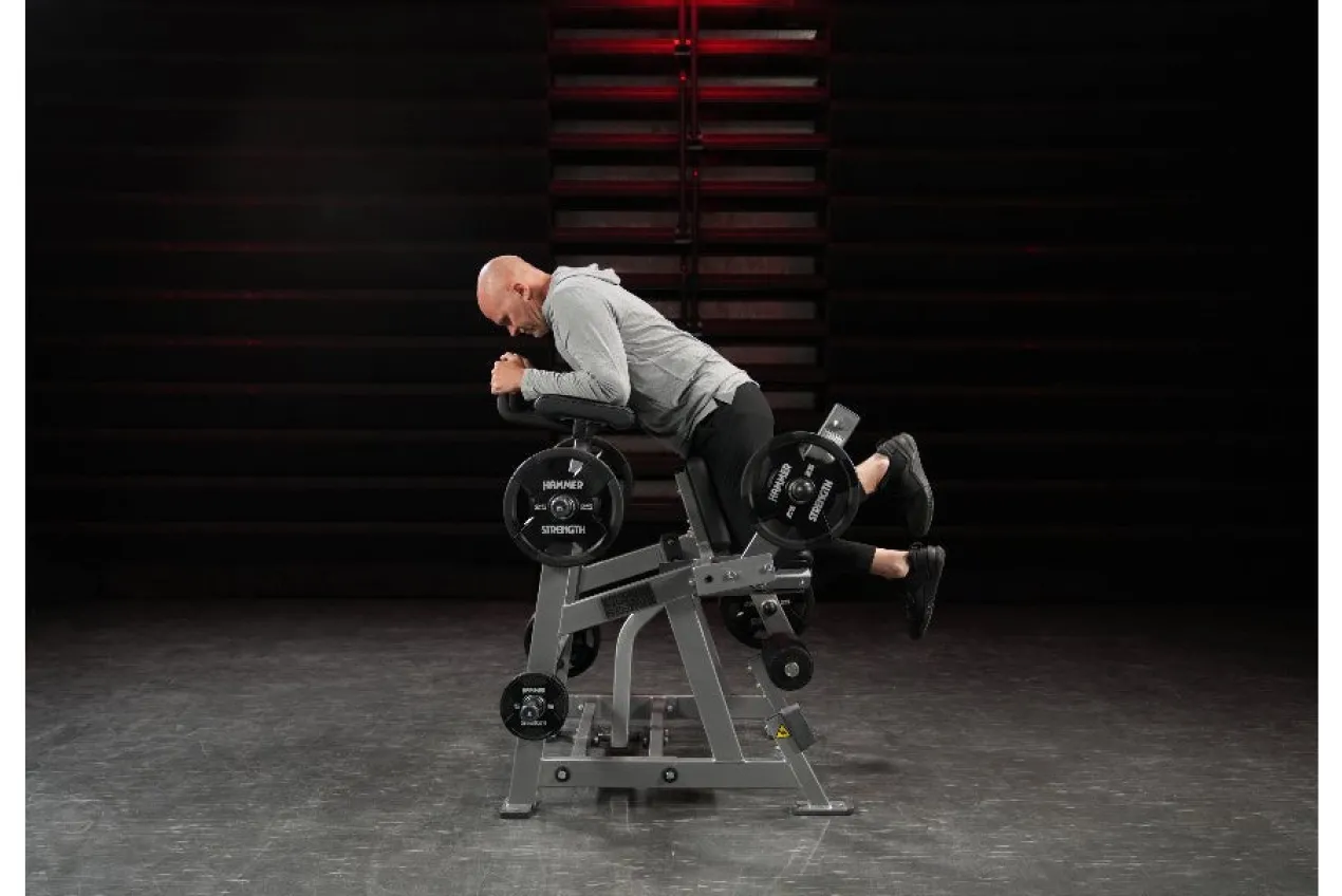 Hammer Strength Plate-Loaded Iso-Lateral Kneeling Leg Curl