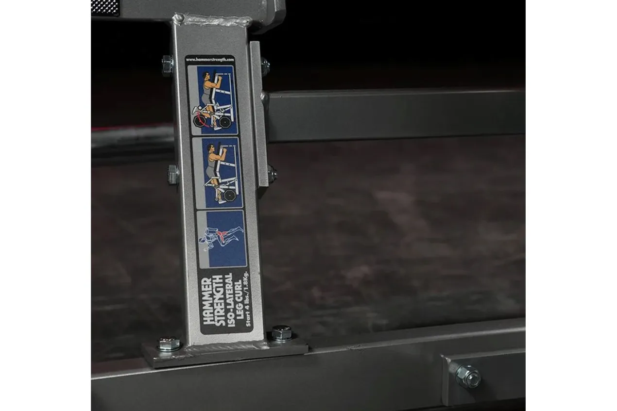 Hammer Strength Plate-Loaded Iso-Lateral Leg Curl